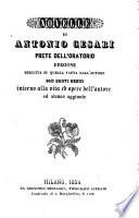 Novelle. - Milano. Giocondo Messaggi 1854