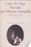 Novelle per Marzia Leonarda