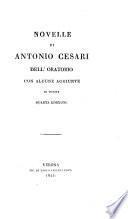 Novelle. - Verona, Paolo Libanti 1825