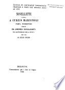 Novellette intorno a Curzio Marignol