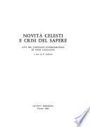 Novità celesti e crisi del sapere