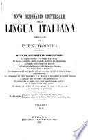 Nòvo dizionàrio universale della lingua italiana