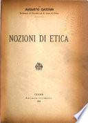 Nozioni di etica