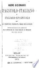 Nuevo diccionario italiano-espanol y espanol-italiano ...