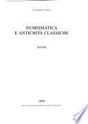Numismatica e antichità classiche