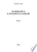 Numismatica e antichità classiche
