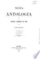 Nuova antologia di lettere, arti e scienze