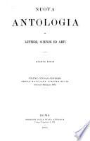 Nuova antologia di lettere, scienze ed arti