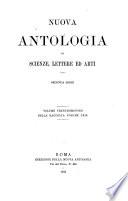 Nuova antologia di lettere, scienze ed arti