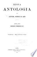 Nuova antologia di lettere, scienze ed arti