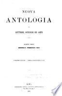 Nuova antologia di lettere, scienze ed arti