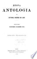 Nuova antologia di lettere, scienze ed arti
