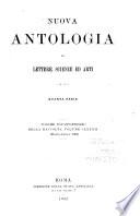 Nuova antologia di lettere, scienze ed arti