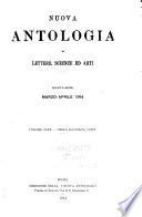Nuova antologia di lettere, scienze ed arti