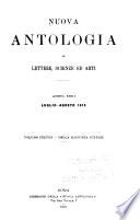 Nuova antologia di lettere, scienze ed arti