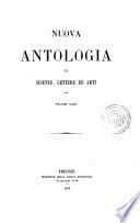 Nuova Antologia di Sceinze, Lettere ed Arti