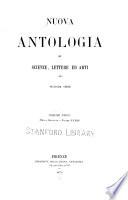 Nuova antologia di scienze, lettere ed arti
