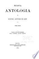 Nuova antologia di scienze, lettere ed arti