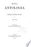 Nuova antologia di scienze, lettere ed arti
