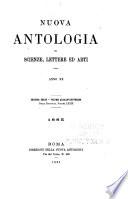 Nuova antologia di scienze, lettere ed arti