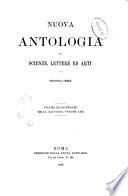 Nuova antologia di scienze, lettere ed arti