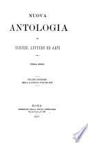 Nuova antologia di scienze, lettere ed arti