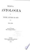 Nuova antologia di scienze, lettere ed arti