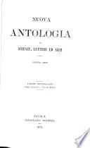 Nuova antologia di scienze, lettere ed arti