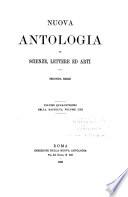 Nuova antologia di scienze, lettere ed arti
