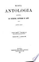 Nuova antologia di scienze, lettere ed arti