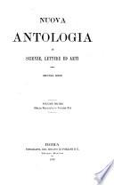 Nuova antologia di scienze, lettere ed arti
