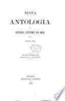 Nuova antologia di scienze, lettere ed arti