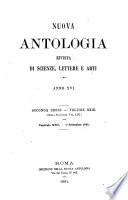 Nuova antologia di scienze, lettere ed arti