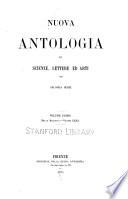 Nuova antologia di scienze, lettere ed arti