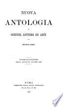 Nuova antologia di scienze, lettere ed arti