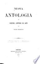 Nuova antologia di scienze, lettere ed arti