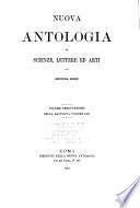 Nuova antologia di scienze, lettere ed arti