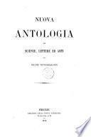 Nuova antologia di scienze, lettere ed arti
