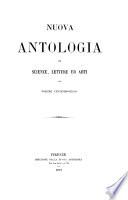 Nuova antologia di scienze, lettere ed arti