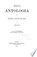 Nuova antologia di scienze, lettere ed arti