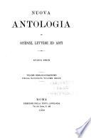 Nuova antologia di scienze, lettere ed arti