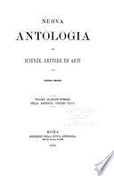 Nuova antologia di scienze, lettere ed arti
