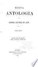 Nuova antologia di scienze, lettere ed arti