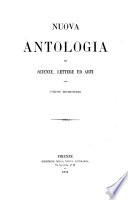 Nuova antologia di scienze, lettere ed arti