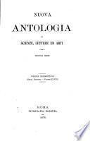 Nuova antologia di scienze, lettere ed arti