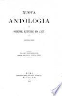 Nuova antologia di scienze, lettere ed arti