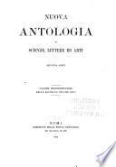 Nuova antologia di scienze, lettere ed arti