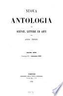 Nuova antologia di scienze, lettere ed arti
