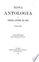 Nuova antologia di scienze, lettere ed arti