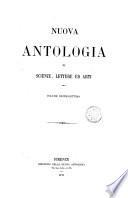 Nuova antologia di scienze, lettere ed arti